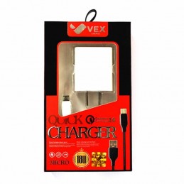Cargador Vex v8 18W carga...