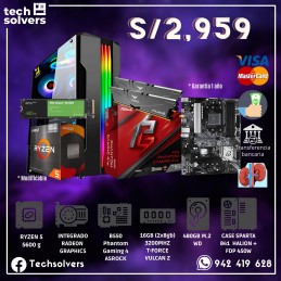RYZEN 5 5600G + ASROCK B550...