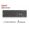 TECLADO USB EBONY CYB K105 CYBERTEL