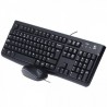 TECLADO LOGITECH + MOUSE MK120 USB SP BLACK (PN 920-004428)