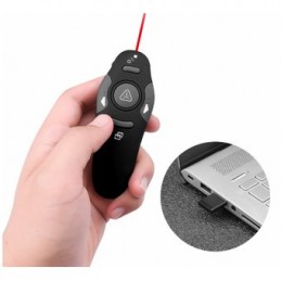 Presentador con laser para...